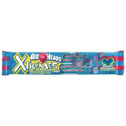 Airheads Xtremes Sour Belts Blue Raspberry (56g)