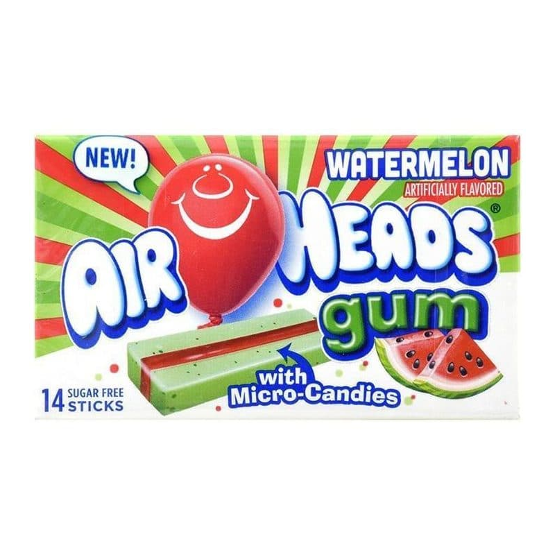Airheads Gum Watermelon (34g)
