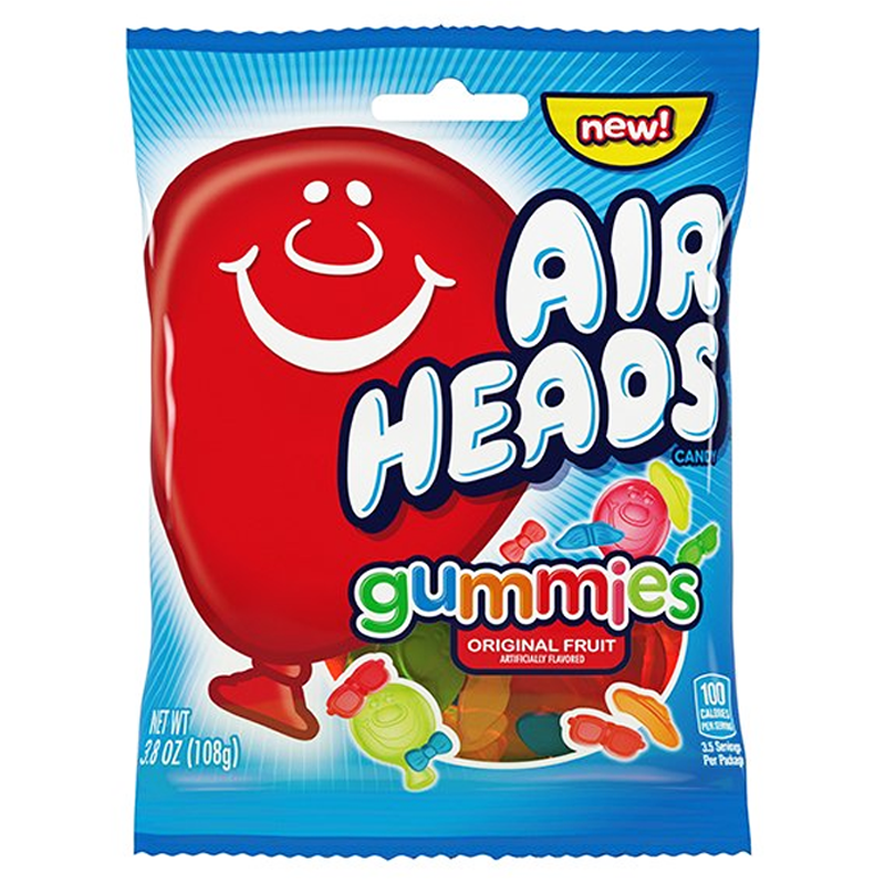 Airheads Gummies Original Fruit (108g)