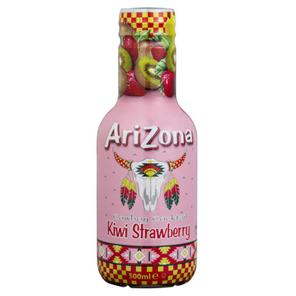 Arizona Cowboy Cocktail Kiwi Strawberry (500ml)