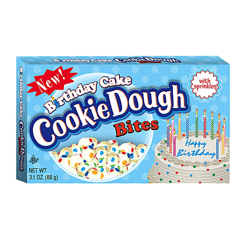Birthday Cake Cookie Dough Bites Theatre Box