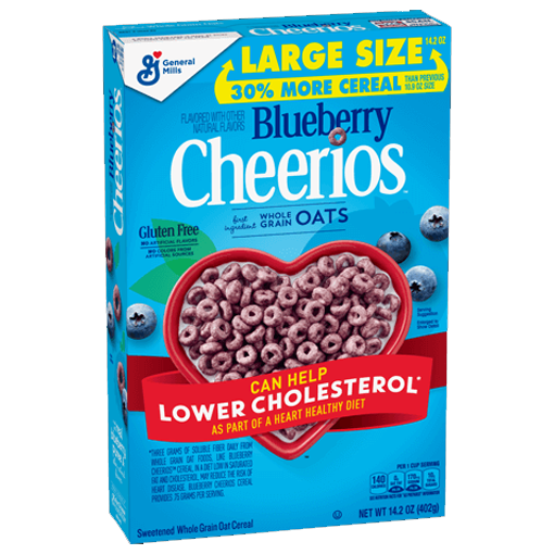 Cheerios Blueberry Large Size (402g)