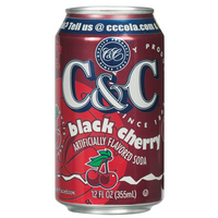 C&C Black Cherry Can