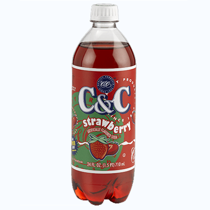 C&C Strawberry Soda (710ml)