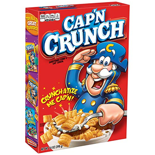 Cap’n Crunch Cereal (398g)