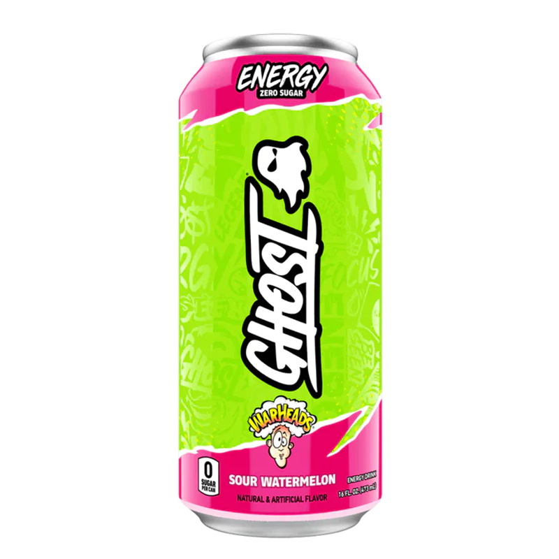 Ghost Warheads Sour Watermelon Energy Drink (473ml)