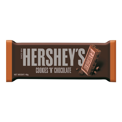 Hersheys Cookies’n’Chocolate Bar (40g)