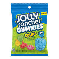Jolly Rancher Gummies Sours Peg Bag (141g)