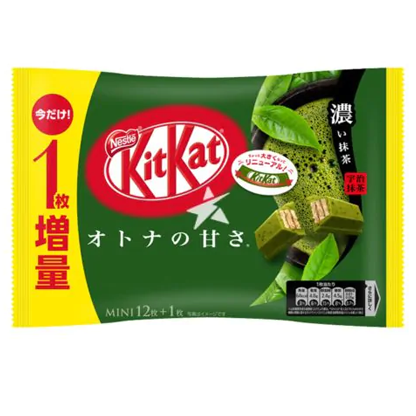 KitKat Rich Matcha Mini (11.3g*13 Pieces) 146.9g