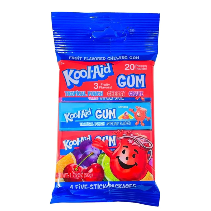 Kool-Aid Gum 4 Pack