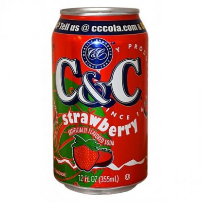 C&C Strawberry Can (355ml)