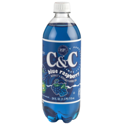 C&C Blue Raspberry Soda (710ml)