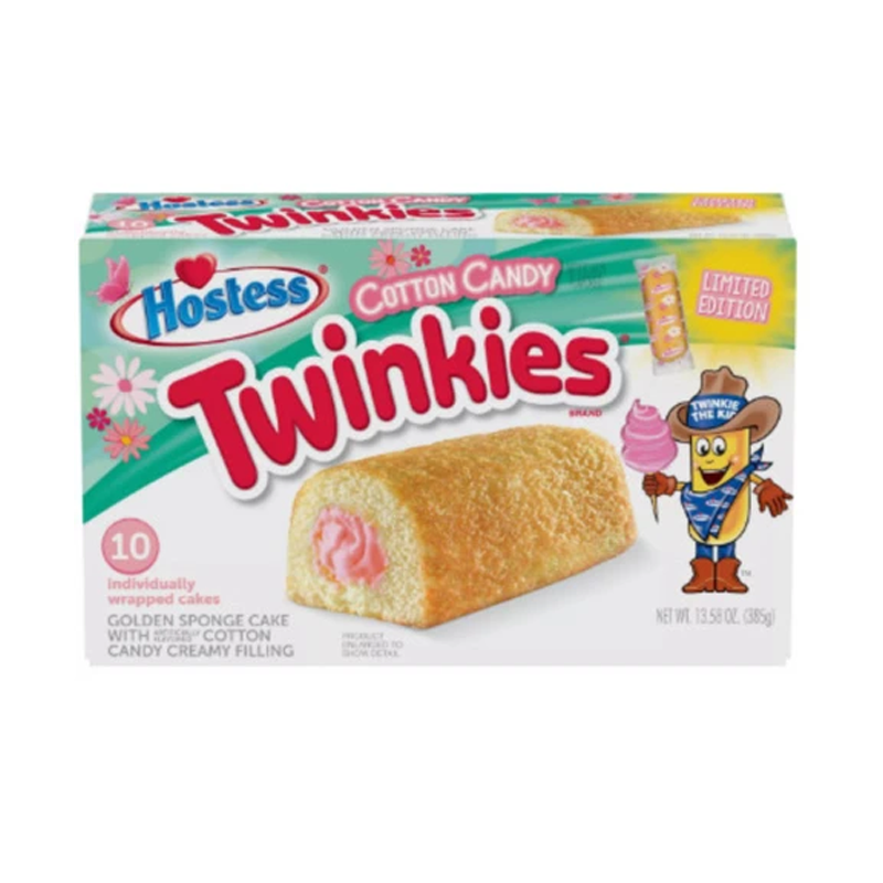 Hostess Twinkies Cotton Candy (Box of 10)