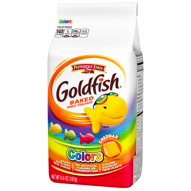 Goldfish Cheddar Colours (187g)