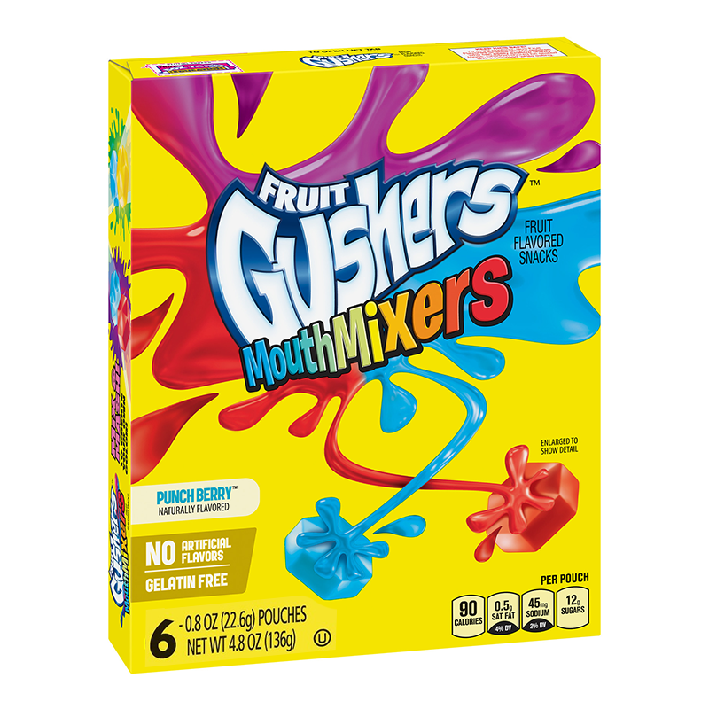 Fruit Gushers Mouth Mixers (136g)