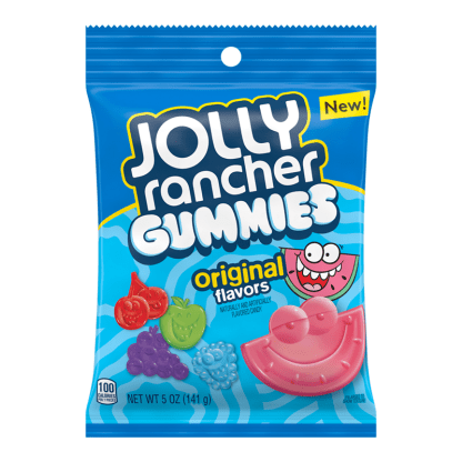 Jolly Rancher Gummies Original Peg Bag (141g)