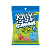 Jolly Rancher Sour Gummies Peg Bag (141g)