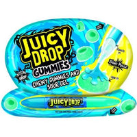 Juicy Drop Gummies and Sour Gel Blue Razz (51g)