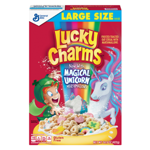 Lucky Charms Cereal Large Size (422g)