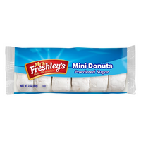 Mrs Freshley's Mini Powdered Sugar Donuts (85g)
